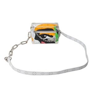 LOUIS VUITTON Soft Trunk Shoulder Bag Multicolor Super Leather